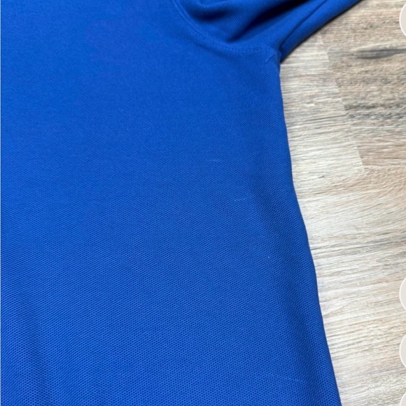 L.L. Bean Royal Blue Long Sleeve Polo - Picture 2 of 6